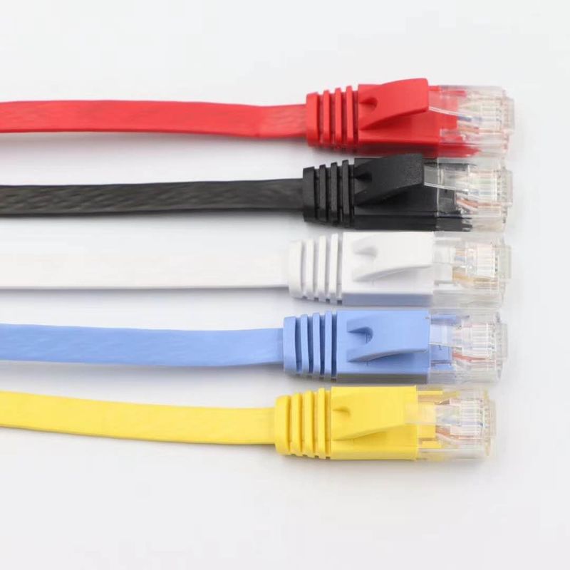 ETL DELTA UL Cat5e Cat6 Rj45 Cavo piatto Rohs 35M Cavo di rete Ethernet