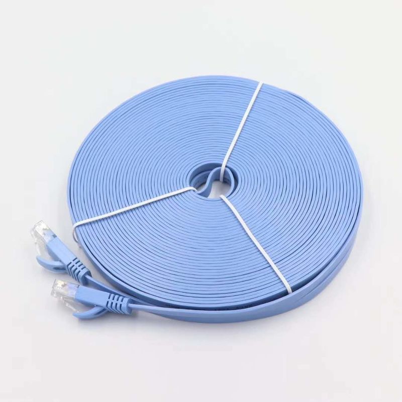 ETL DELTA UL Cat5e Cat6 Rj45 Cavo piatto Rohs 35M Cavo di rete Ethernet