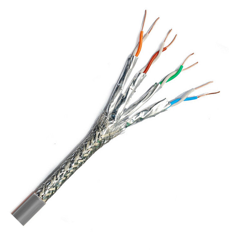 cavi di toppa di rete 22awg 4PR cavo Ethernet Cat 8 50 piedi 0,5 mm 0,58 mm