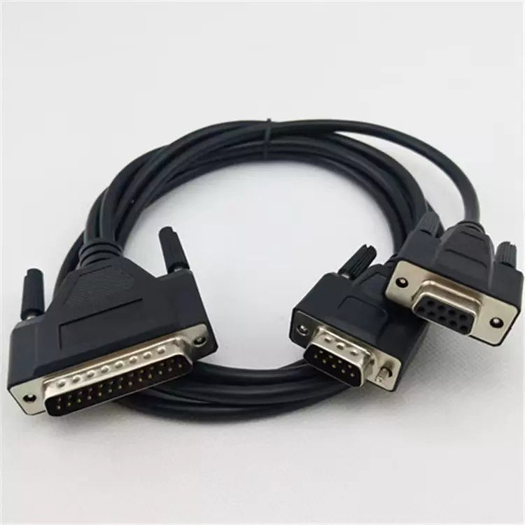 DB9M a DB25M cavo per stampante per computer DB25 maschio a DB9 femmina cavo di prolunga OEM ODM