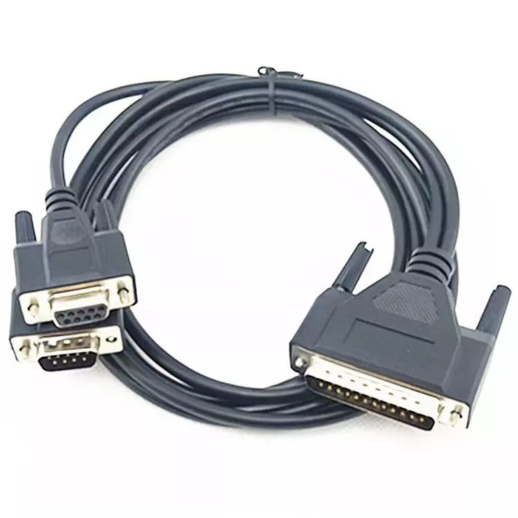 DB9M a DB25M cavo per stampante per computer DB25 maschio a DB9 femmina cavo di prolunga OEM ODM