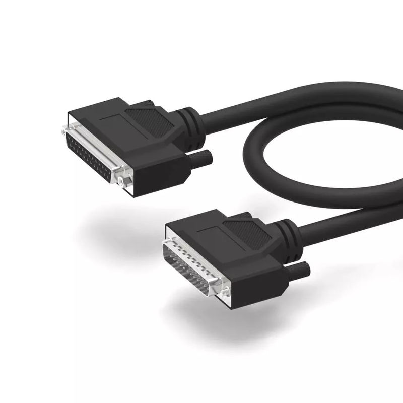 Cavi di comunicazione DB25 a doppia schermatura Cavo seriale RS232 da 25 pin a pin D-SUB