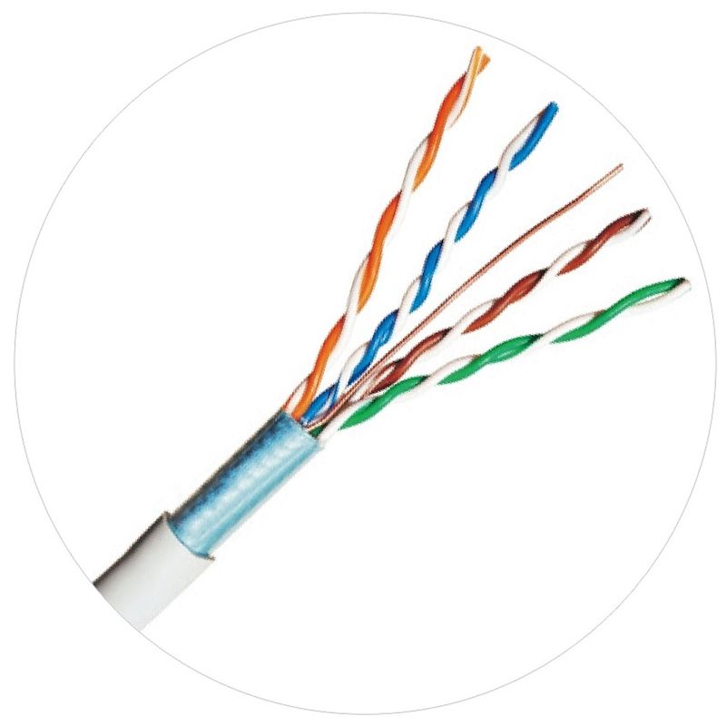Cat5e 305m Rete Patch Cord Cavo Giacca in PVC Giacca LSZH