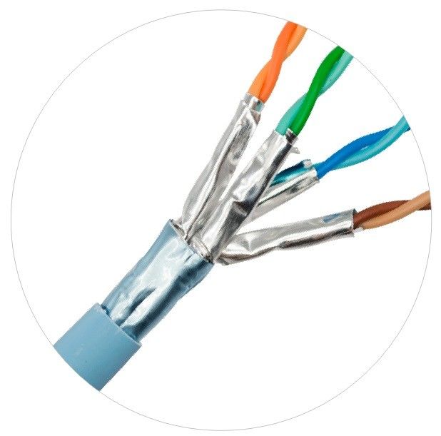 Cavi patch di rete 23awg Cavo Lan Cat6 con rivestimento LSZH 4MHz