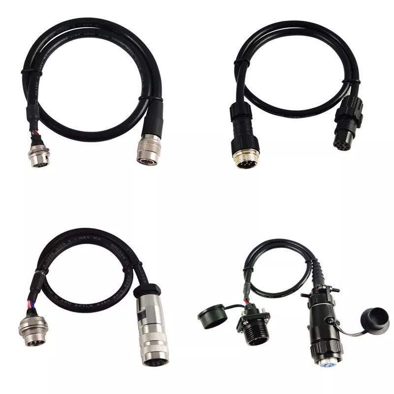M12 M16 IP67 Cavo connettore impermeabile per cablaggio robot a 3 pin per LED
