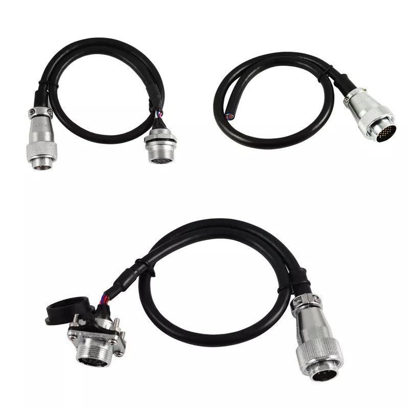 M12 M16 IP67 Cavo connettore impermeabile per cablaggio robot a 3 pin per LED