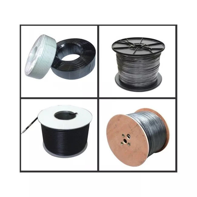 75 ohm cavo coassiale del rivestimento Rg6 da 100 ohm LSZH per isolamento XLPE di Internet