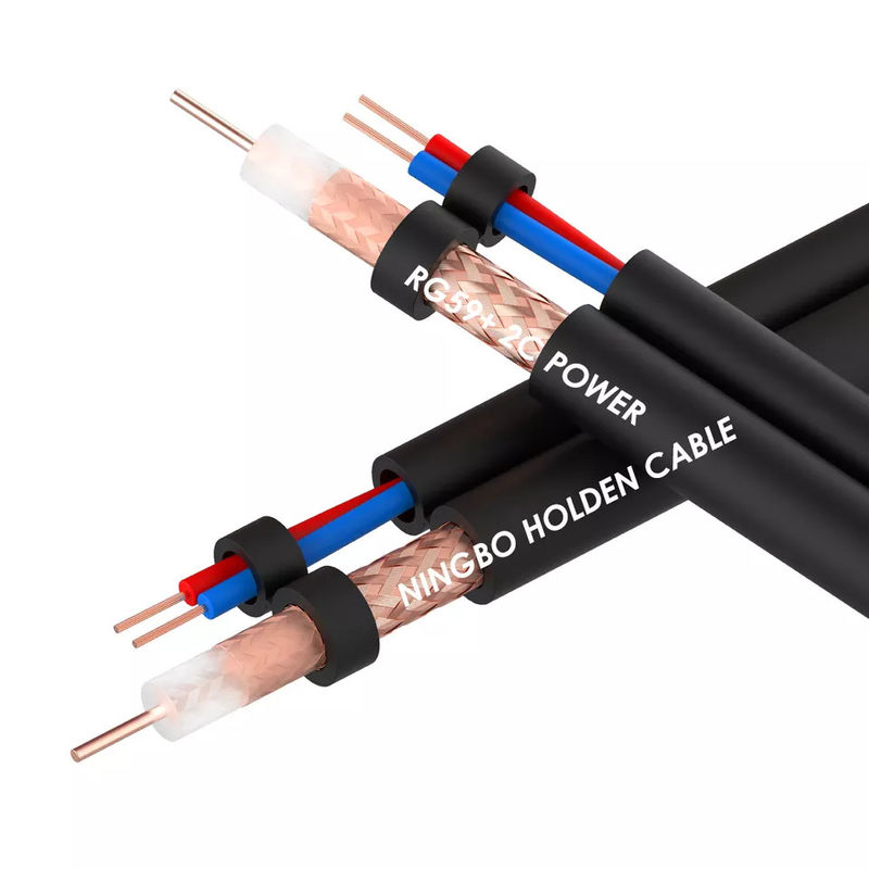 Cavo coassiale Rg6 in rame nudo solido da 50 Ohm 1000 Ft per ricevitore satellitare