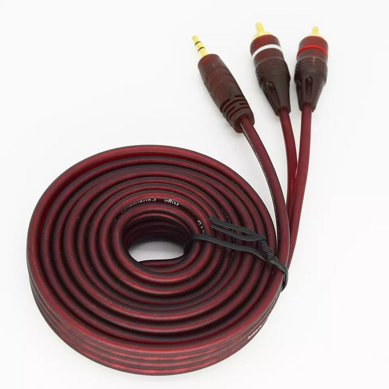 Cavi audio video per lettore DVD Cavo audio stereo maschio da 3,5 mm a 2 RCA maschio