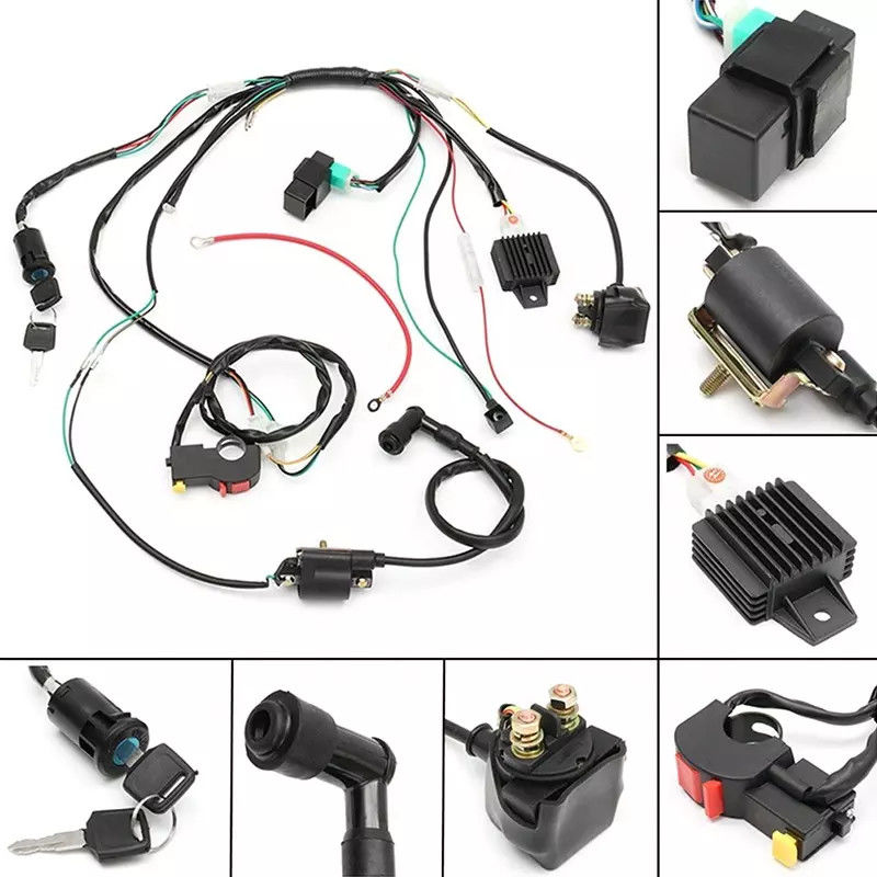 PVC 50 Cores TE Molex Truck Cablaggio automobilistico placcato in argento