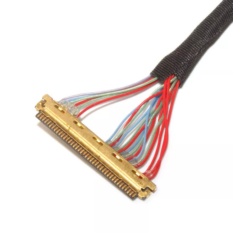 Fabbricanti di assemblaggio di cavi Fabbricanti di cavi personalizzati LVDS Cable Assembly Fabbricante di cavi personalizzati Fabbricanti di cavi di segnale a schermo flessibili per display e fotocamera Fabbrica di fornitura diretta Disegno di cavi personalizzati