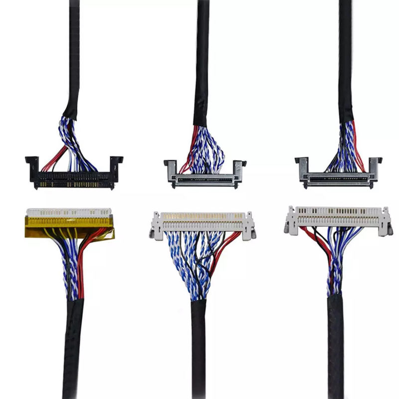 Pin del cavo 30 di Pin 40 di Pin 50 del passo LVDS del ODM ROHS 0.4mm dell'OEM