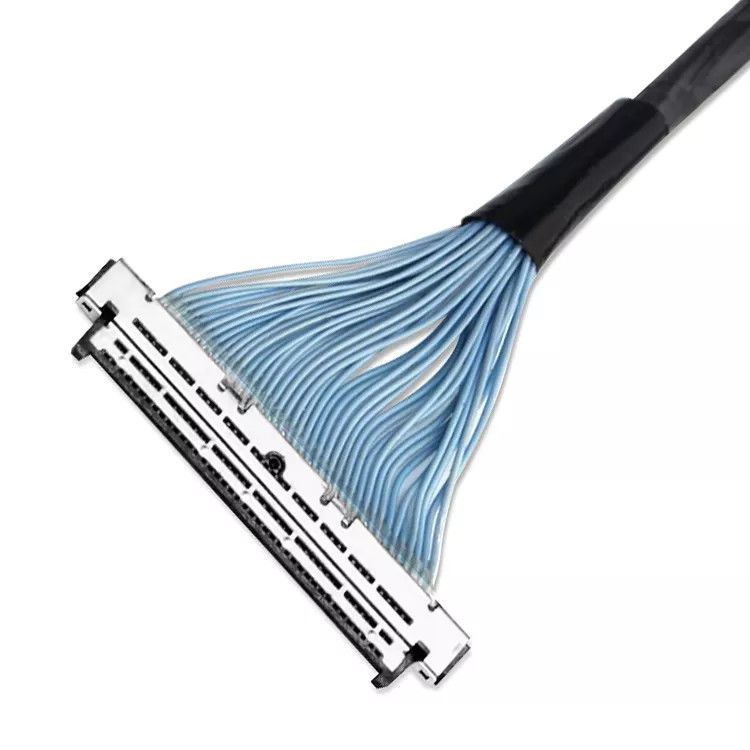 Fabbricanti di assemblaggio di cavi Fabbricanti di cavi personalizzati LVDS Cable Assembly Fabbricante di cavi personalizzati Fabbricanti di cavi di segnale a schermo flessibili per display e fotocamera Fabbrica di fornitura diretta Disegno di cavi personalizzati