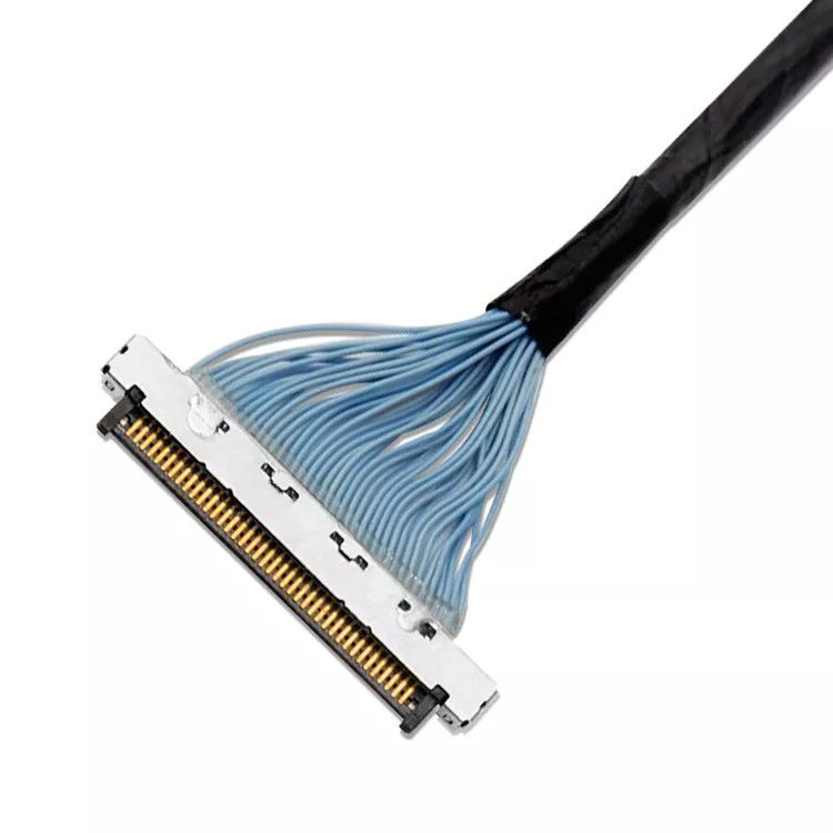 Fabbricanti di assemblaggio di cavi Fabbricanti di cavi personalizzati LVDS Cable Assembly Fabbricante di cavi personalizzati Fabbricanti di cavi di segnale a schermo flessibili per display e fotocamera Fabbrica di fornitura diretta Disegno di cavi personalizzati