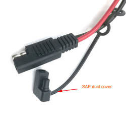 SAE a SAE Y ha diviso i cavi di carica della batteria da 1 a 2 vie 2 poli 120A 600V