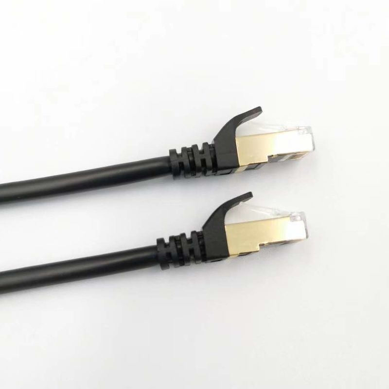 Cavi di toppa della rete del rivestimento del cavo di PVC/LSZH 10/100/1000/10000 di Mbps
