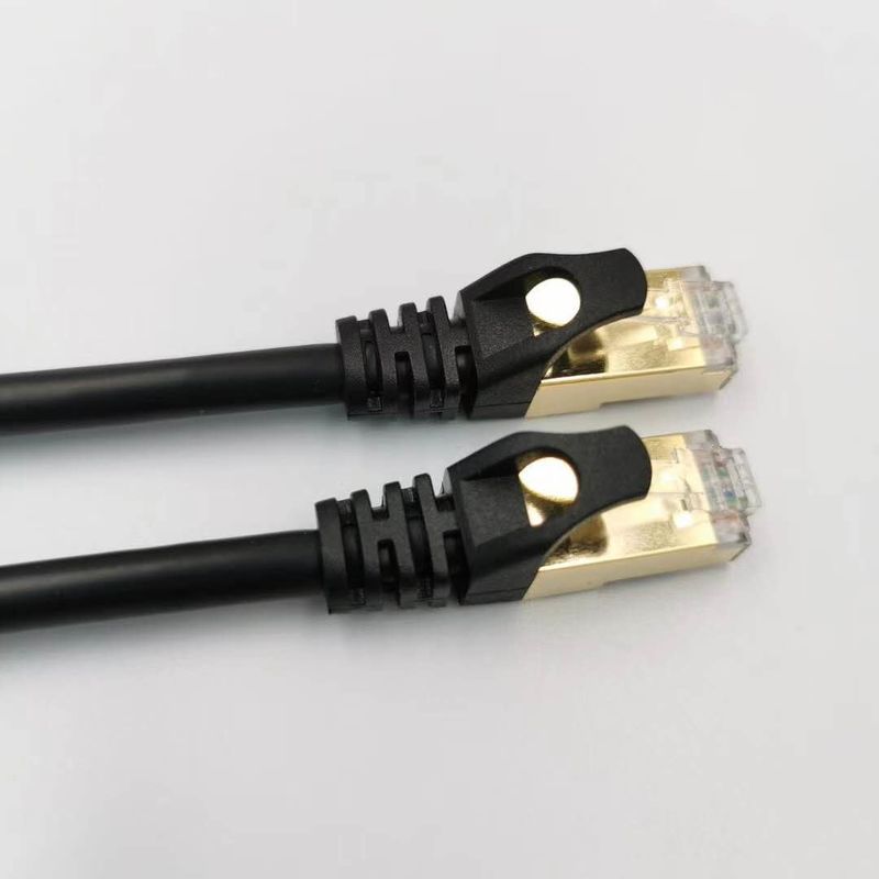 Cavi di toppa della rete del rivestimento del cavo di PVC/LSZH 10/100/1000/10000 di Mbps