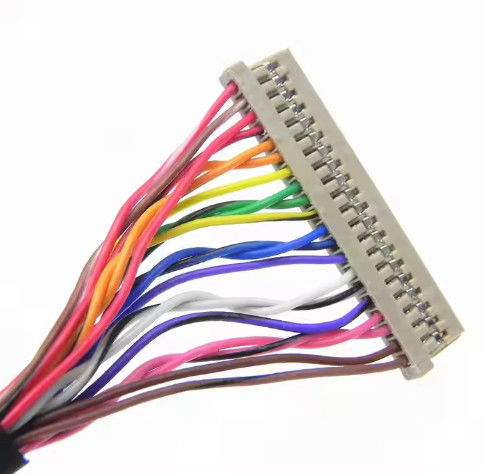 DF13-30DS-1.25C a DF14-20S-1.25C Assemblaggio del cavo Lvds personalizzato per il pannello Lcd 20pin 30pin 40pin 50pin 60pin
