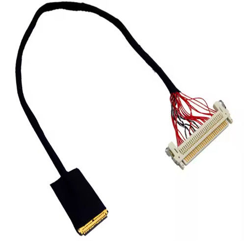 HRS DF13-30DS-1.25C a DF14-20S-1.25C 20 pin 30 pin 40 pin 50 pin 60 pin Custom Lvds Cable Assembly per pannello LCD
