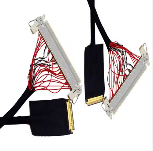 HRS DF13-30DS-1.25C a DF14-20S-1.25C 20 pin 30 pin 40 pin 50 pin 60 pin Custom Lvds Cable Assembly per pannello LCD