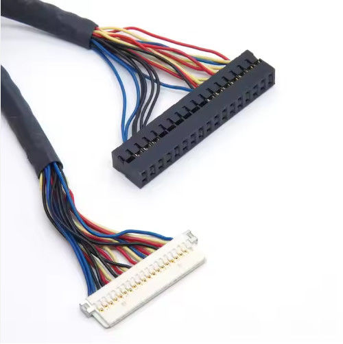 Molex elettronico 30 pin a JAE 40 pin LVDS CABLE per monitor di stampante per computer LCD personalizzato