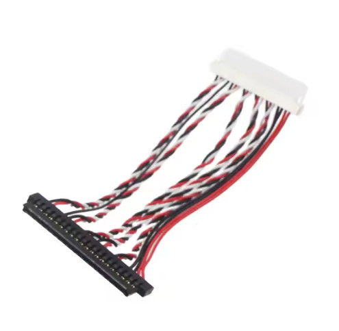 100% di prova Lvds cablaggio di filo e micro cablaggio coassiale per apparecchiature elettroniche