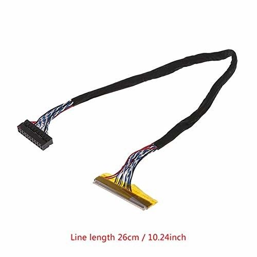 Cable LVDS nero AWG26-28 Cablaggio 105C Temperatura nominale per le prestazioni