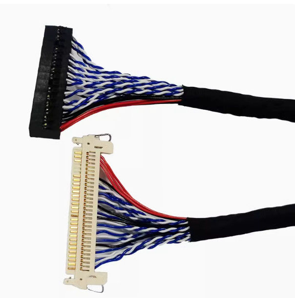 Cable LVDS di trasmissione dati con resistenza dielettrica ≥ 1000V/min e materiale conduttore di rame a temperatura nominale di 105 °C
