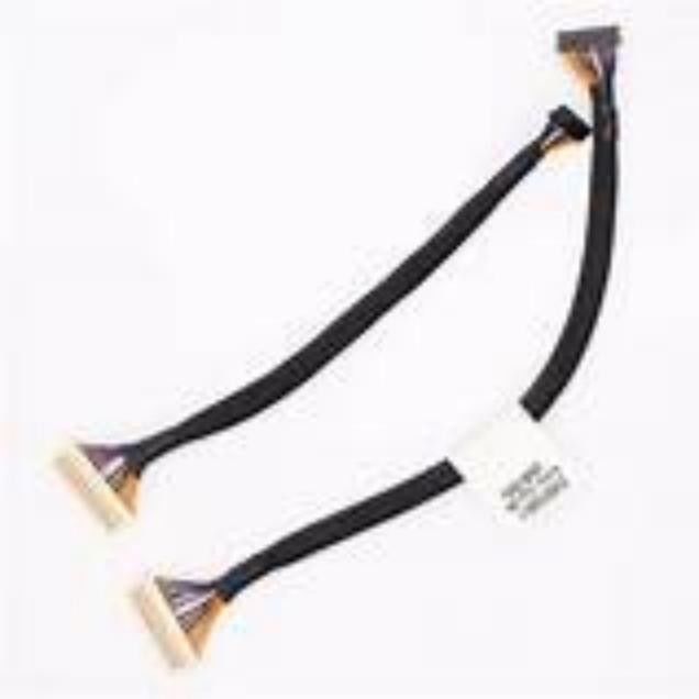 Cavo seriale a basso voltaggio LVDS nero con materiale conduttore in rame e temperatura nominale di 105 °C