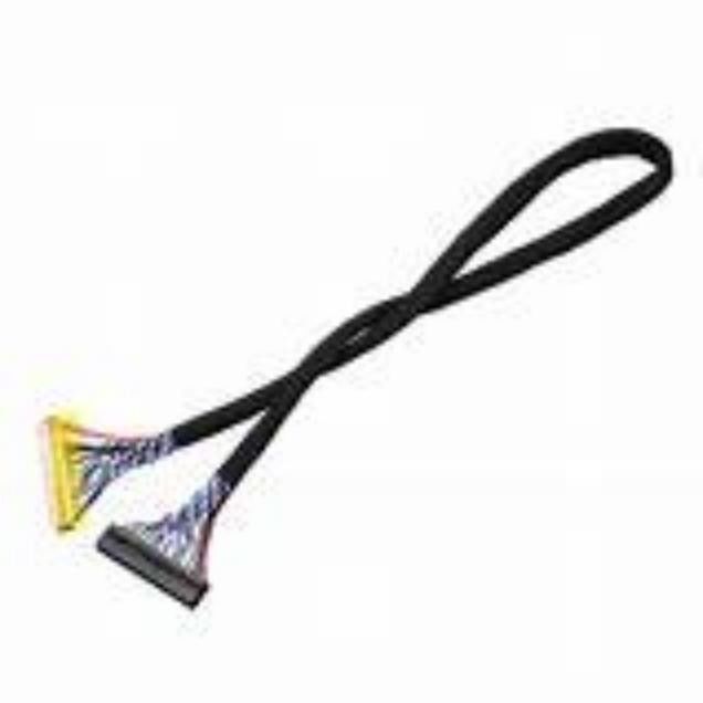 UL VW-1 Cable seriale a display a bassa tensione nero con resistenza all'isolamento ≥ 1000MΩ