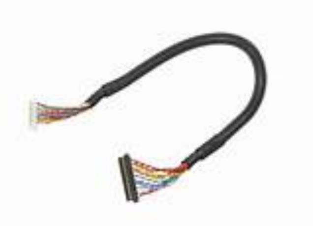 Cable di visualizzazione a bassa tensione nero altamente isolato con indice di infiammabilità UL VW-1 e resistenza all'isolamento ≥ 1000MΩ