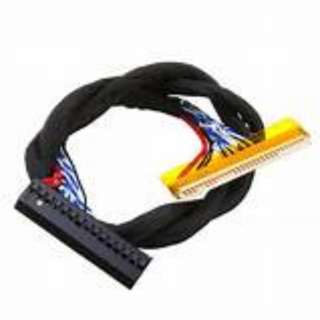 Cable di visualizzazione a bassa tensione nero altamente isolato con indice di infiammabilità UL VW-1 e resistenza all'isolamento ≥ 1000MΩ