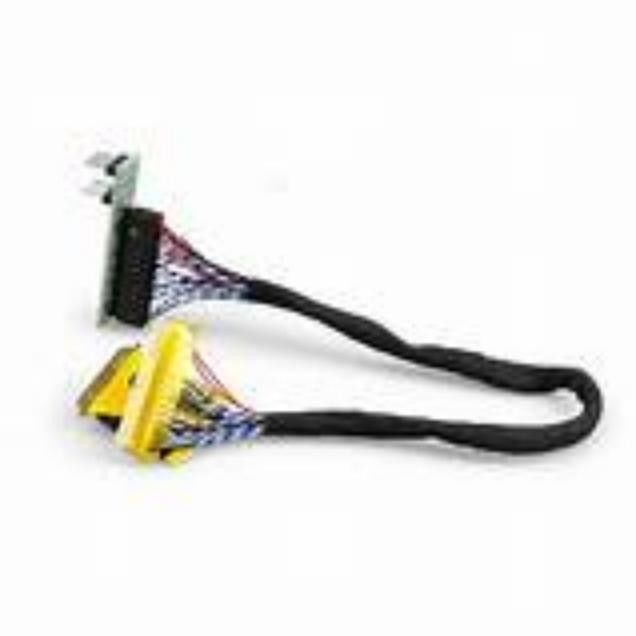 Cable di visualizzazione a bassa tensione nero altamente isolato con indice di infiammabilità UL VW-1 e resistenza all'isolamento ≥ 1000MΩ