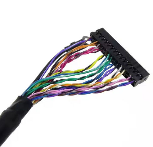 Cable di segnale LVDS su misura per monitor industriali Compatibile con I-PEX/JAE/HIROSE