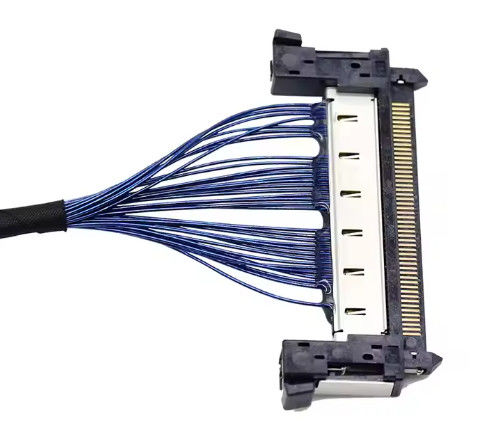 Assemblaggio di cavi LVDS Produttore di cavi personalizzati. Cavi di segnale a schermo flessibili per schermo e fotocamera.