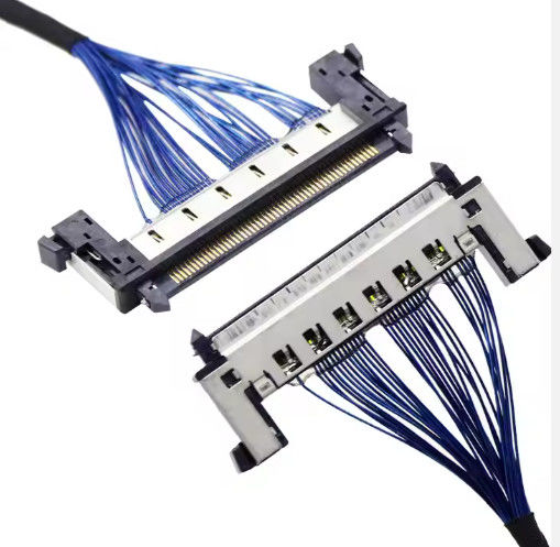 UL VW-1 Cable di visualizzazione LVDS da 1 a 5 m con conduttore di rame AWG26-28