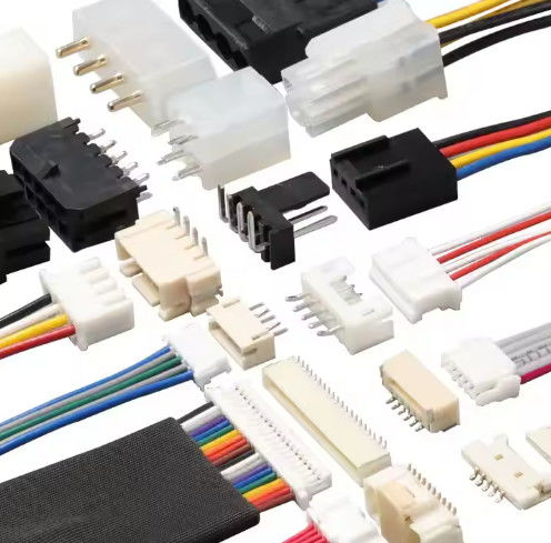 Arnesi di filo elettrico ignifugo 2pin-16pin UL 1007 22awg Nero
