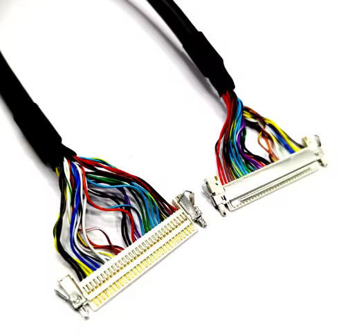Arnesi di filo elettrico ignifugo 2pin-16pin UL 1007 22awg Nero