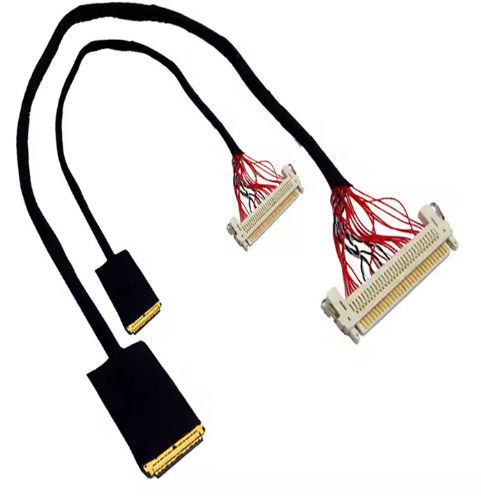 Connessione elettrica a filo nero 2 pin-16 pin terminale 600V personalizzato