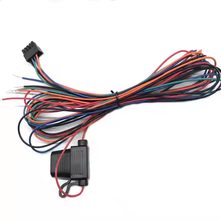 Veicoli durevoli Armatura di cablaggio per auto personalizzata con tipo di cavo UL 1007 22awg e colori del filo 20awg