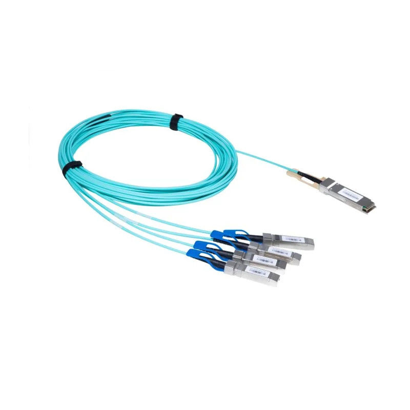 Cavo Ottico Attivo QSFP-40G OM3 1M 2M 3M 5M 7M 10M QSFP28 100G a 100G AOC Produttori di Cablaggi