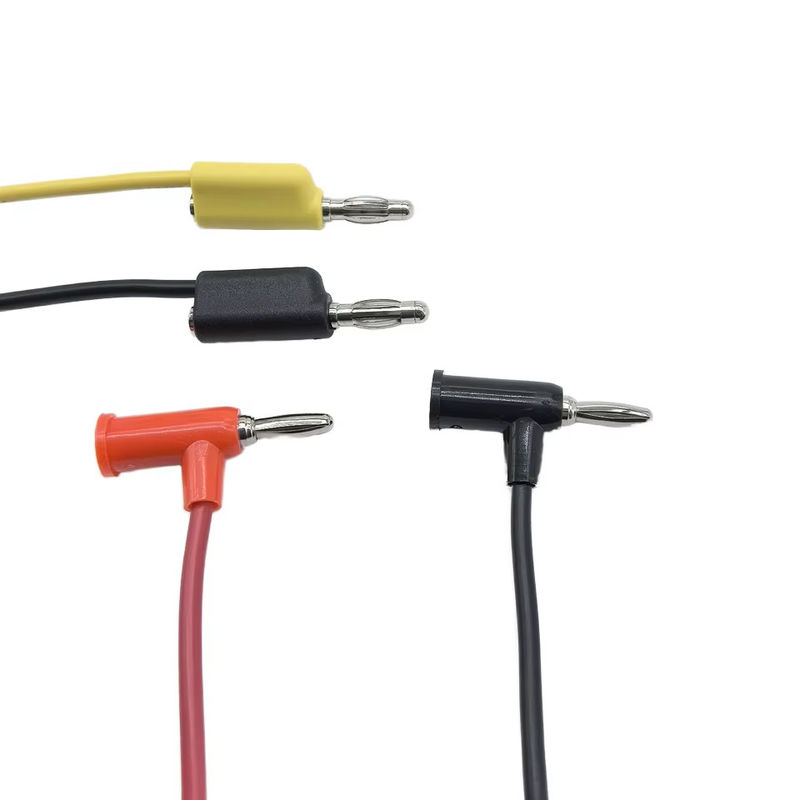 Cavo personalizzato con connettore a banana di alta qualità a connettore femmina | Produzione di cavi medicali OD4.0/OD5.0 per monitor paziente o apparecchiature diagnostiche