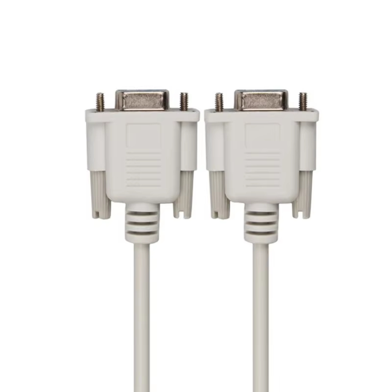 Cablaggi connettore DB di alta qualità con connettori stampati durevoli e schermatura EMI, progettati per il trasferimento dati RS232/RS485, sistemi PLC e apparecchiature di automazione industriale