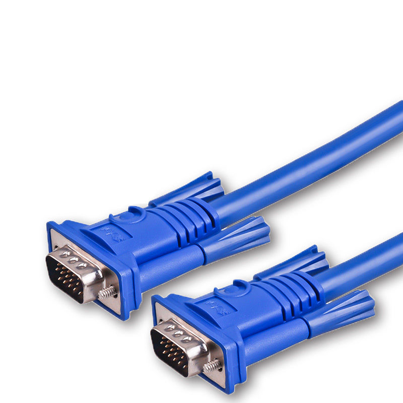 Disegno di cavi personalizzato Fabbrica Monitor per computer Proiettore Video HD Cable VGA Desktop PC Display Screen VGA Connection Cable Wire Harness Manufacturer