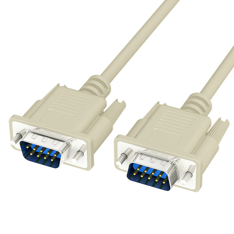 DB9 RS232 Connector Straight-Through And Crossover Serial Link Custom Cable Assembly costruito da esperti produttori di imbracature