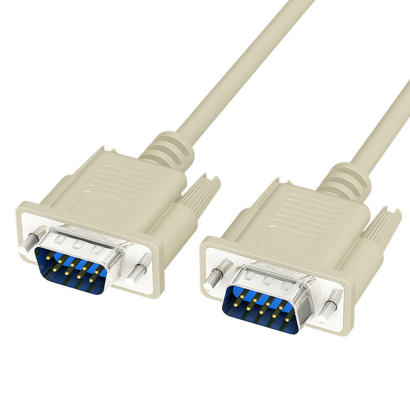 RS232 DB9 Interfaccia di estensione e assemblaggio di cavi crossover con trasferimento di segnale sicuro sviluppato da produttori di imbracature di filo professionisti