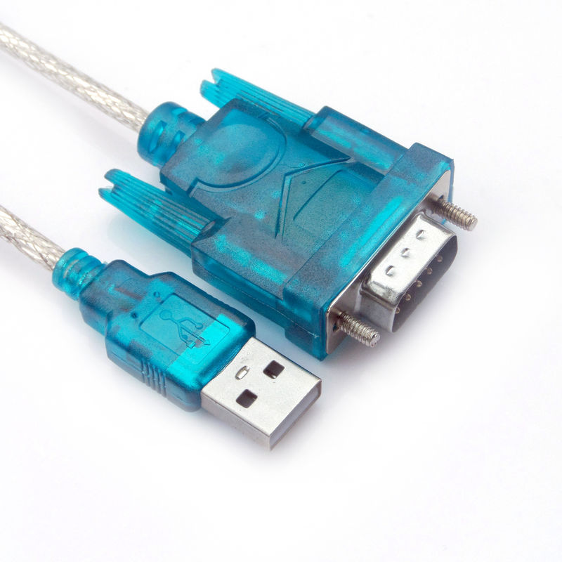 Adattatore USB a DB9 RS232 con chip CH340 progettato per una comunicazione stabile della porta COM da produttori di cablaggi