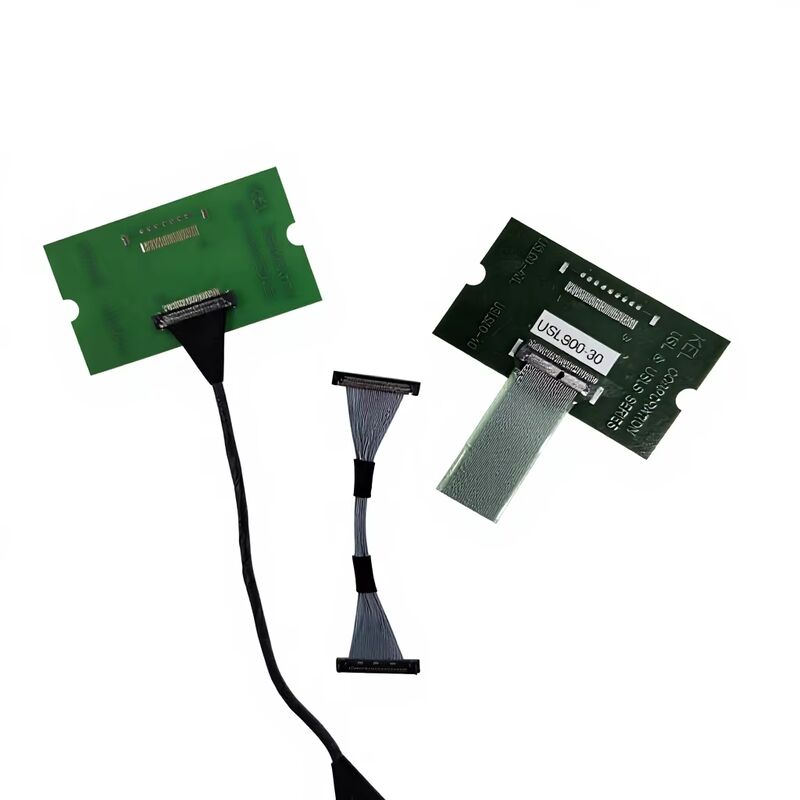 Cavo LVDS Micro Coassiale a 30 pin USLS20-30-010-B per Trasmissione ad Alta Velocità con Assemblaggio Personalizzato a Passo 0.4mm