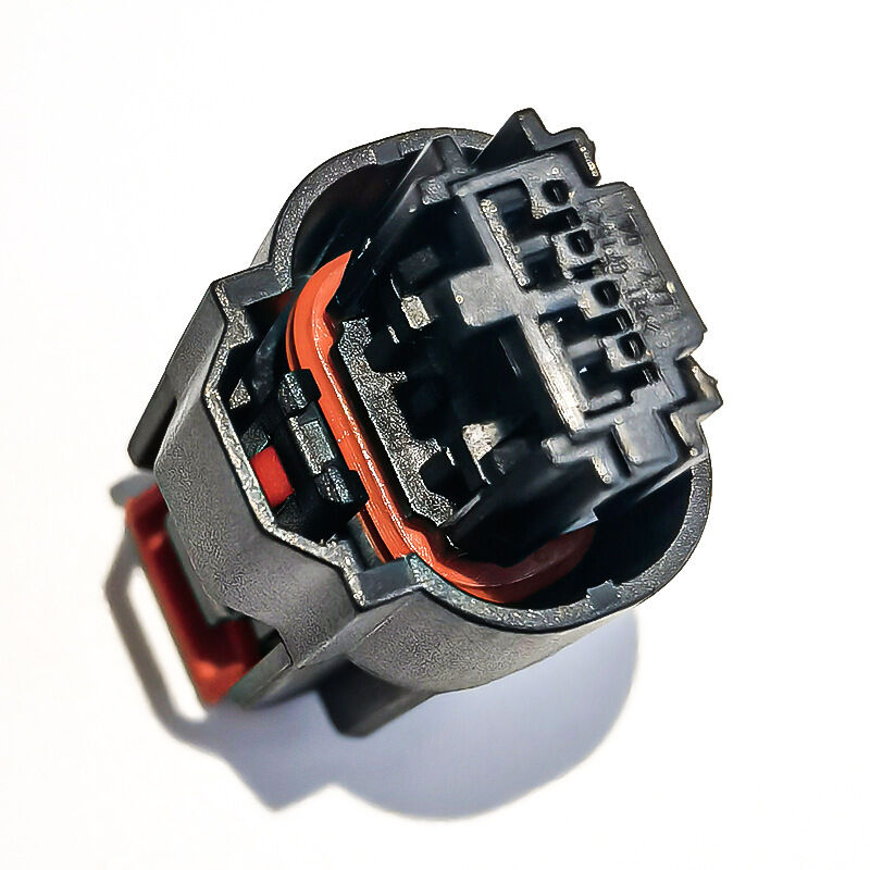 Molex 34967-4021 Cassa di connettore per auto a 4 pin nero con clip di blocco rosso, connettore Molex originale