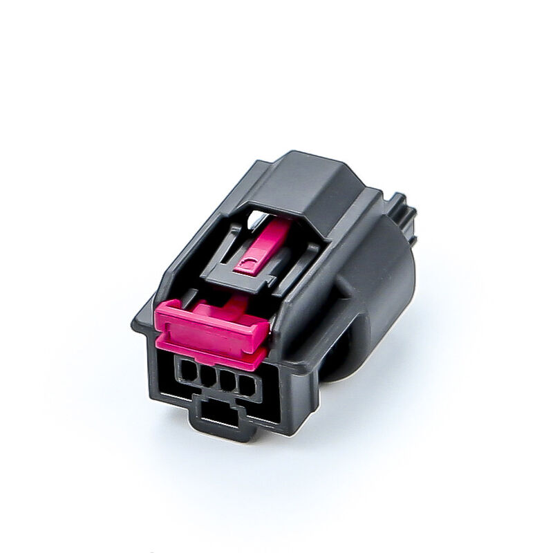 Molex 34967-4021 Cassa di connettore per auto a 4 pin nero con clip di blocco rosso, connettore Molex originale